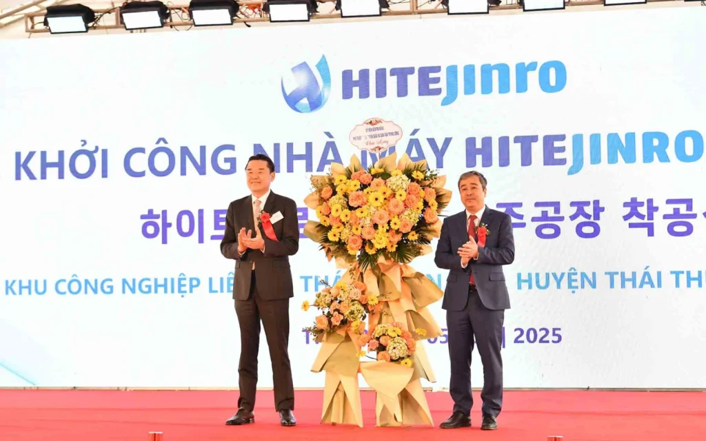 Lễ khởi công Nhà máy Jinro Soju tại Việt Nam