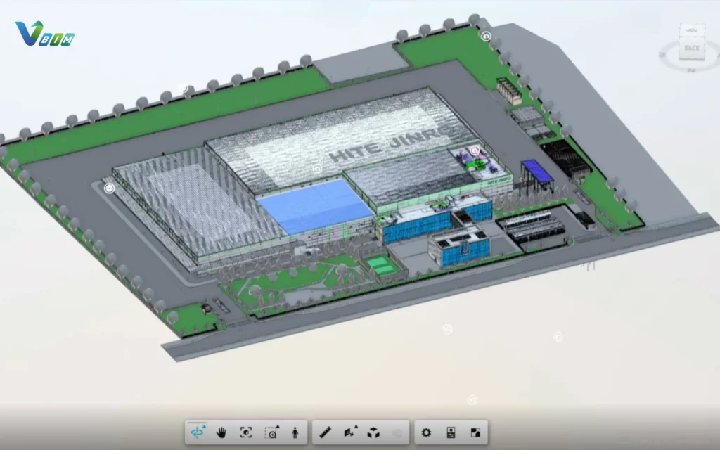 BIM Level 3 - LOD 300 với độ chính xác cao, trực quan hóa